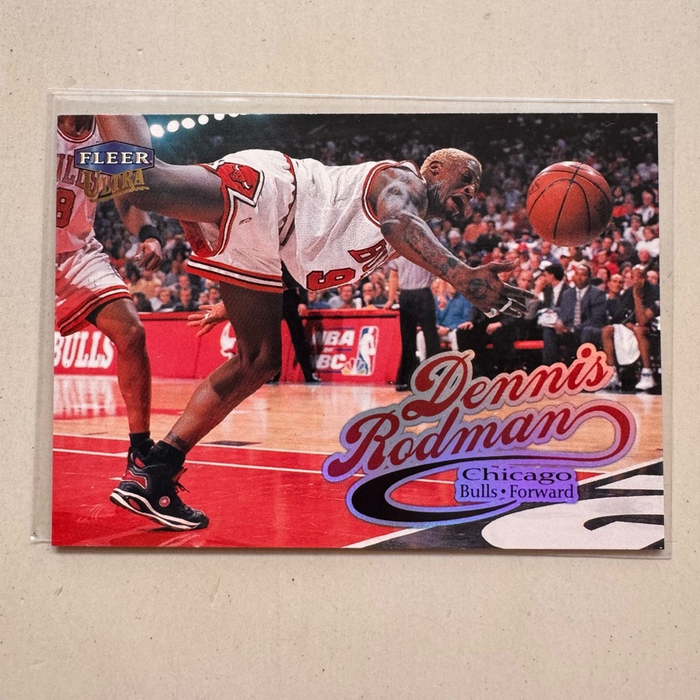1998 Fleer Ultra Dennis Rodman #80 Chicago Bulls